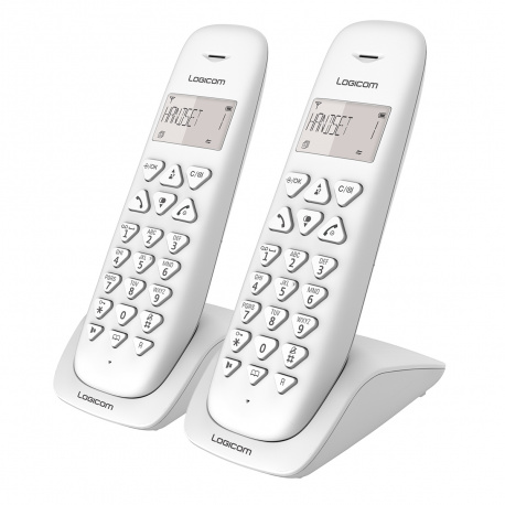 Logicom - Téléphone sans fil duo LOGICOM VEGA 250 NOIR - Téléphone fixe sans  fil - Rue du Commerce